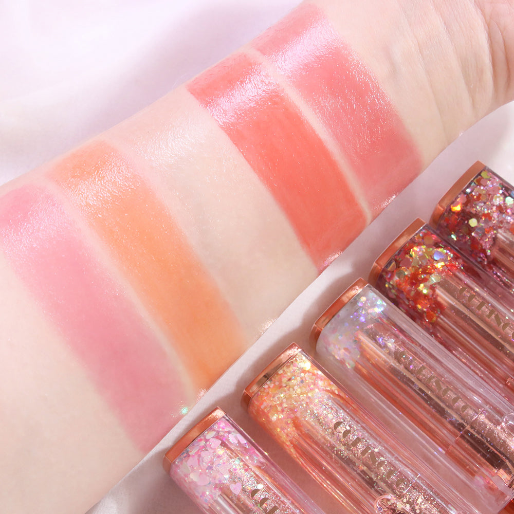 CORINGCO Shalala Snow Ball Sparkle Lip Balm