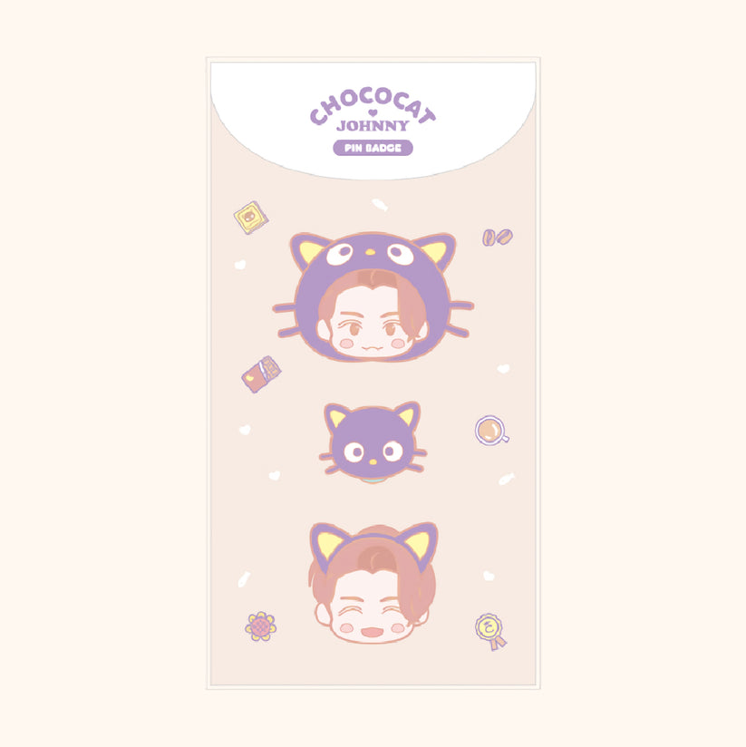 NCT x Sanrio Characters 3 pcs Pin Badge - SMTOWN Official Merch