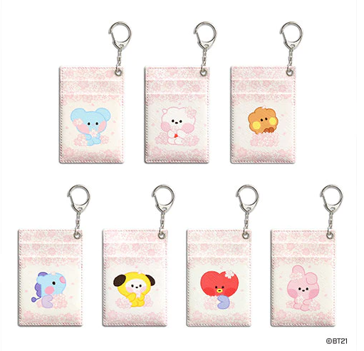 BT21 Minini Cherry Blossom Phone Card Pocket Holder by BTS