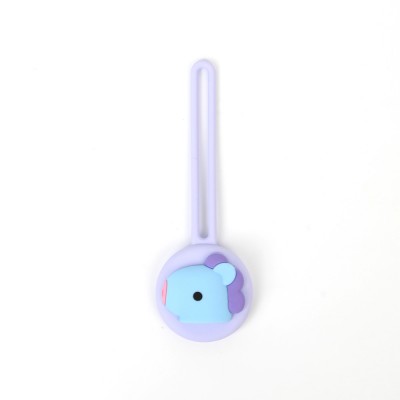 BT21 Little Buddy AirTag Cover Case with All in One Silicon Strap