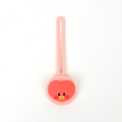 BT21 Little Buddy AirTag Cover Case with All in One Silicon Strap