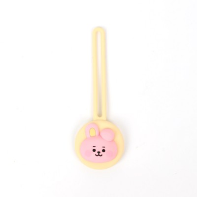 BT21 Little Buddy AirTag Cover Case with All in One Silicon Strap