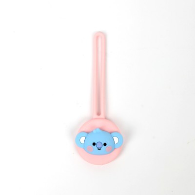 BT21 Little Buddy AirTag Cover Case with All in One Silicon Strap
