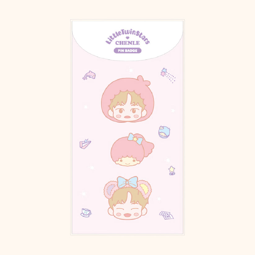 NCT x Sanrio Characters 3 pcs Pin Badge - SMTOWN Official Merch