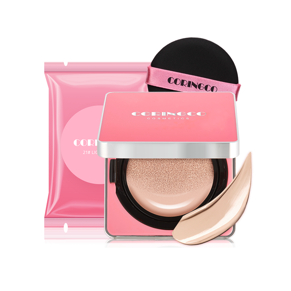 CORINGCO Cherry Blossom Water Light BB Cushion ( 21 LIGHT IVORY )