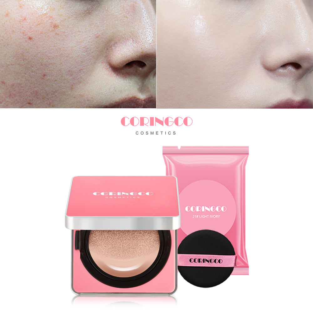 CORINGCO Cherry Blossom Water Light BB Cushion ( 21 LIGHT IVORY )