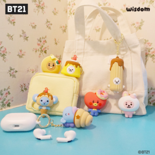 BT21 Minini Sweet Things Figure Keyring Keychain by BTS