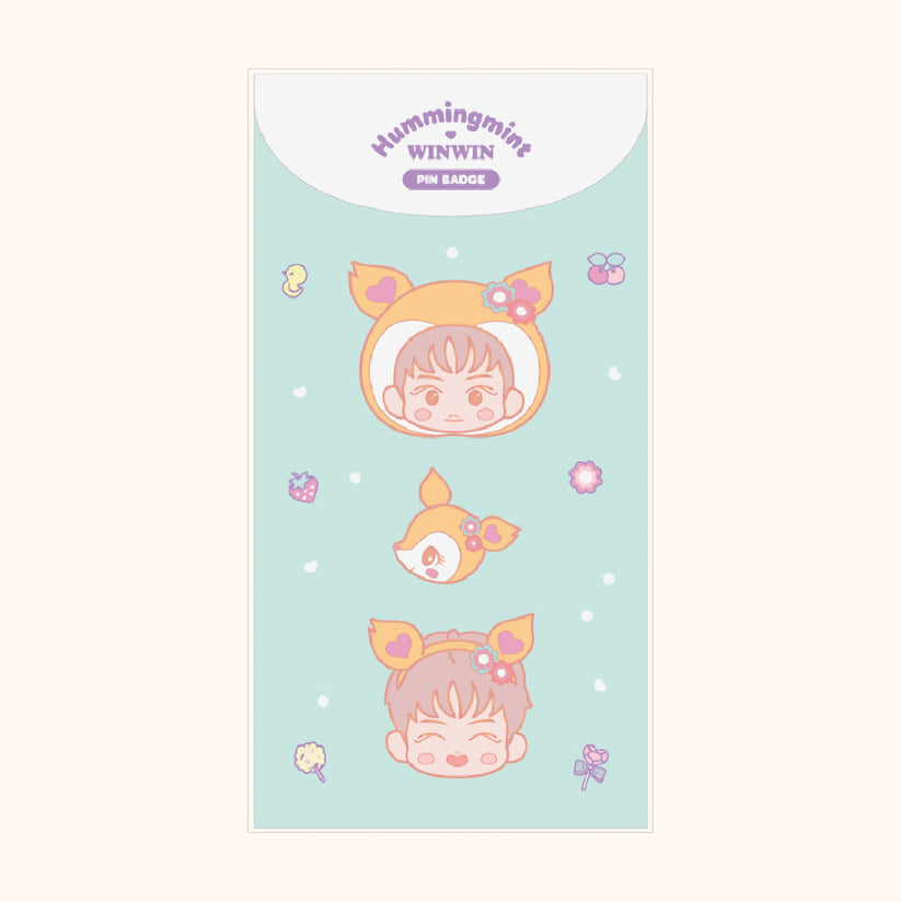 NCT x Sanrio Characters 3 pcs Pin Badge - SMTOWN Official Merch