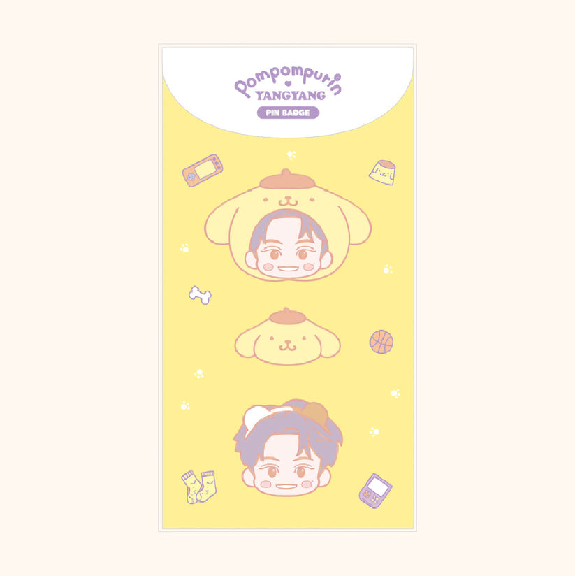 NCT x Sanrio Characters 3 pcs Pin Badge - SMTOWN Official Merch