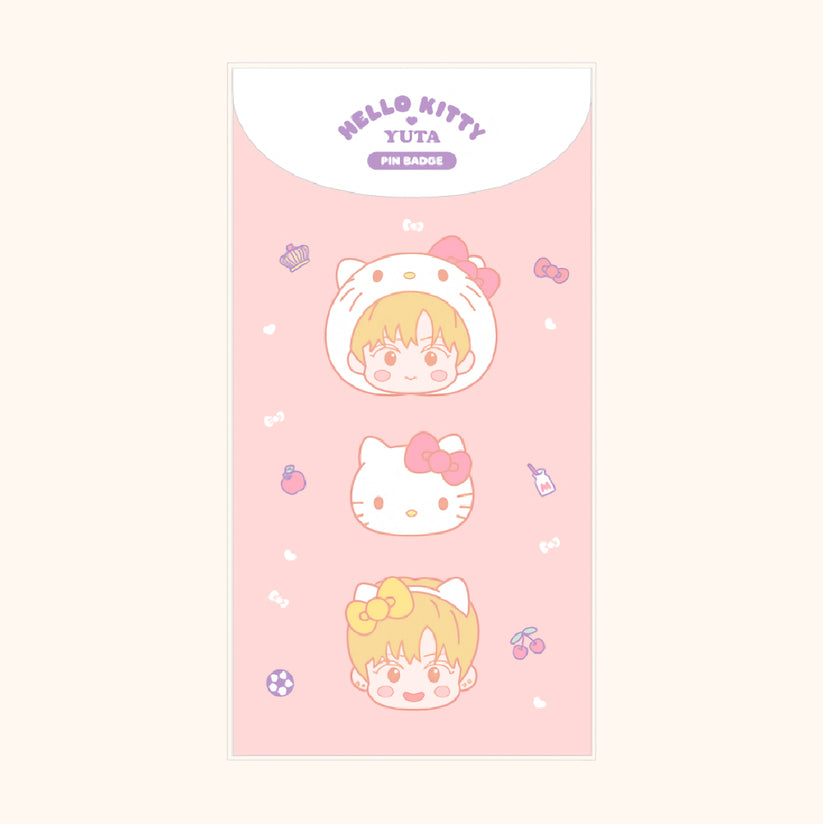 NCT x Sanrio Characters 3 pcs Pin Badge - SMTOWN Official Merch