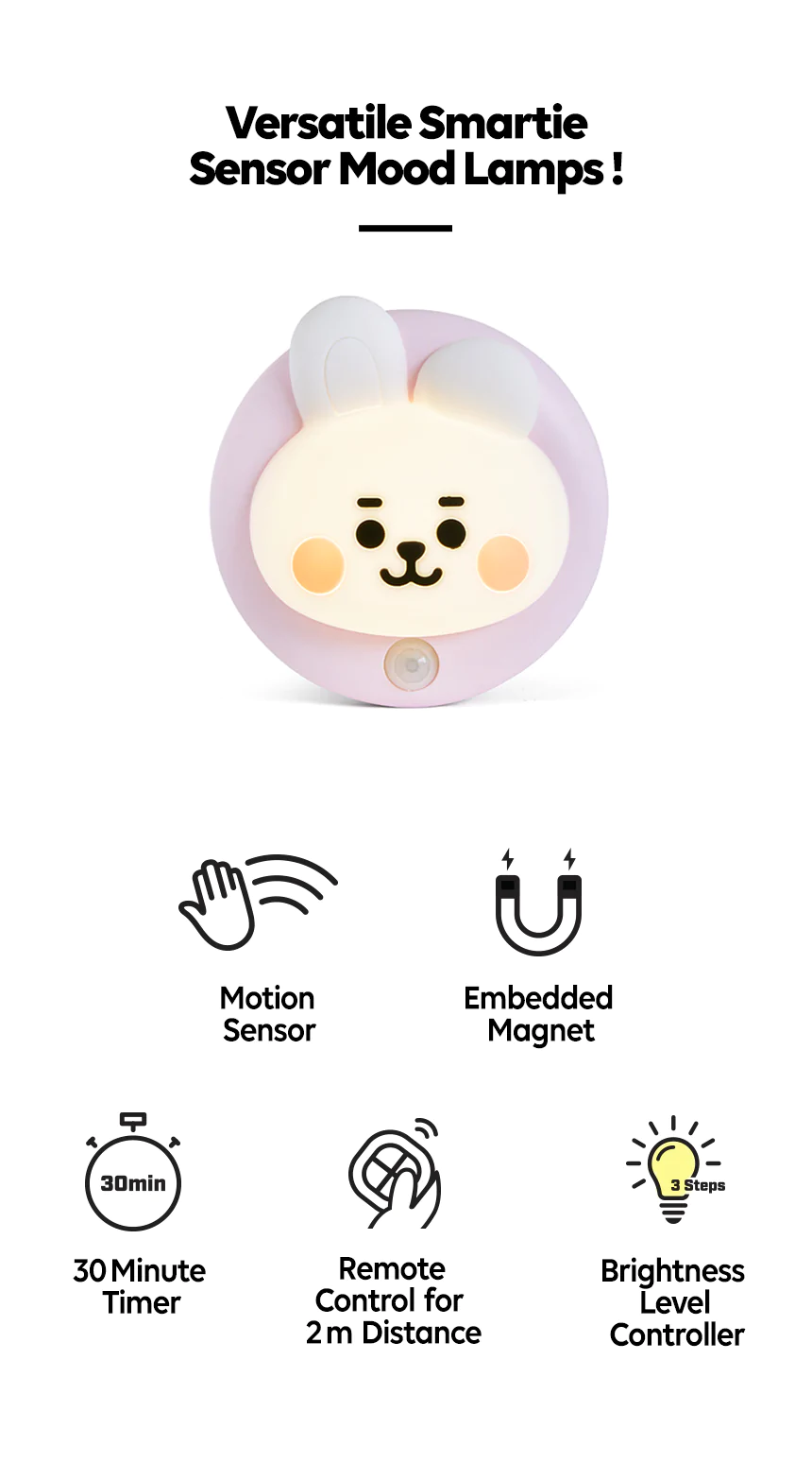 BT21 Baby Sensor Mood Silicon Lamp by BTS