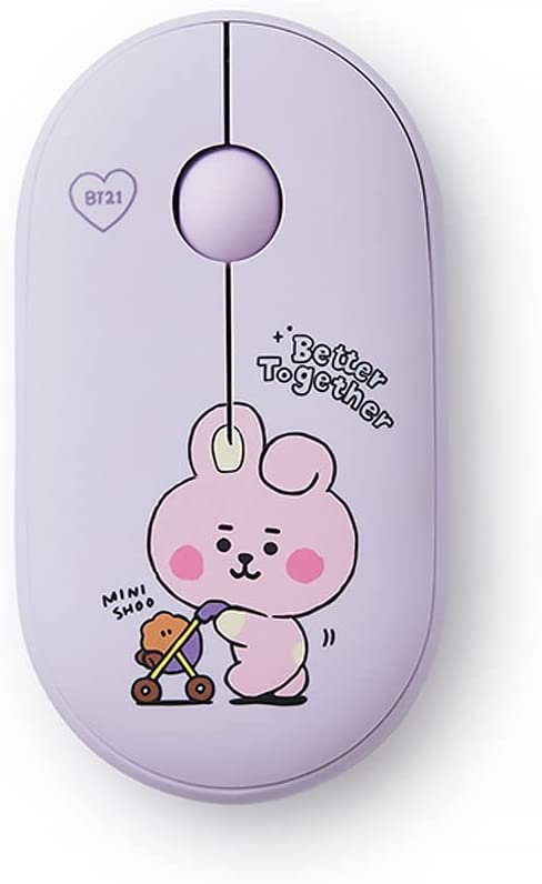 BT21 My Little Buddy Baby Multi-Pairing Wireless Mouse