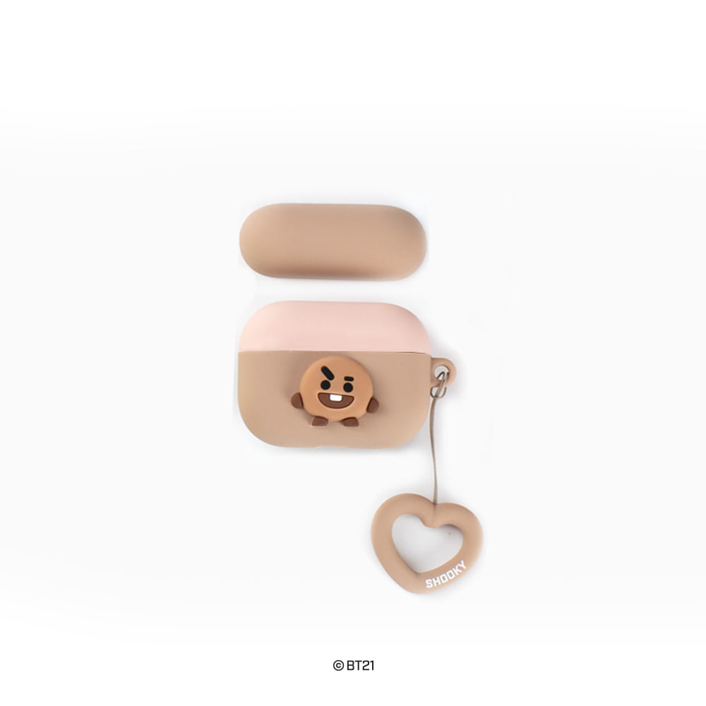 BT21 Airpods Pro Heart Ring Duo Case by BTS Royche
