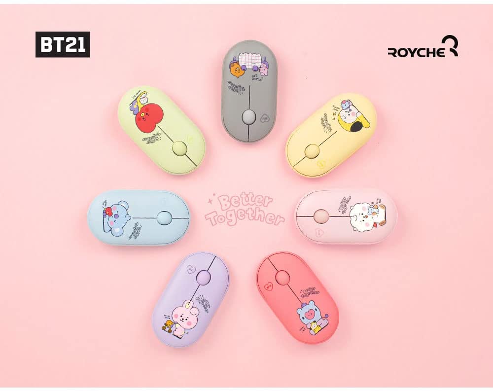BT21 My Little Buddy Baby Multi-Pairing Wireless Mouse