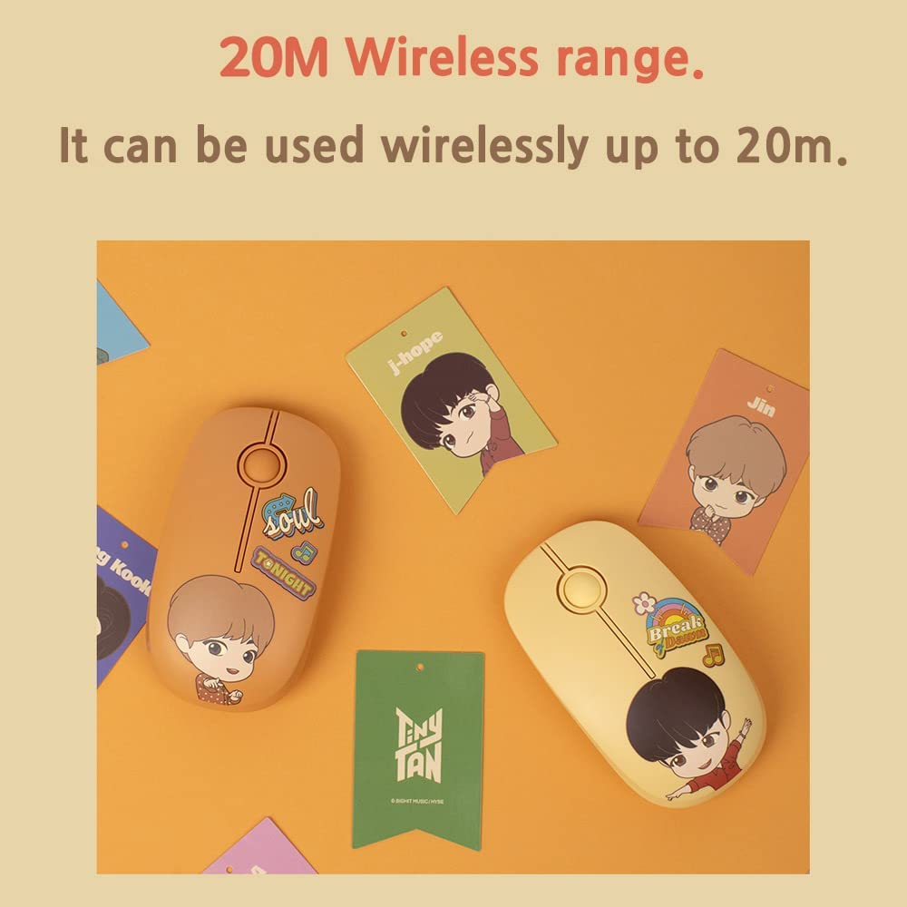BTS TinyTAN Dynamite Official BTS Wireless Mouse
