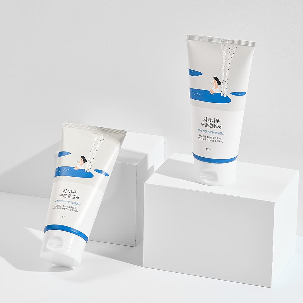 ROUND LAB Birch Juice Moisturizing Cleanser 150ml / Soothing, Low pH, Gel Type Cleanser (150ml)