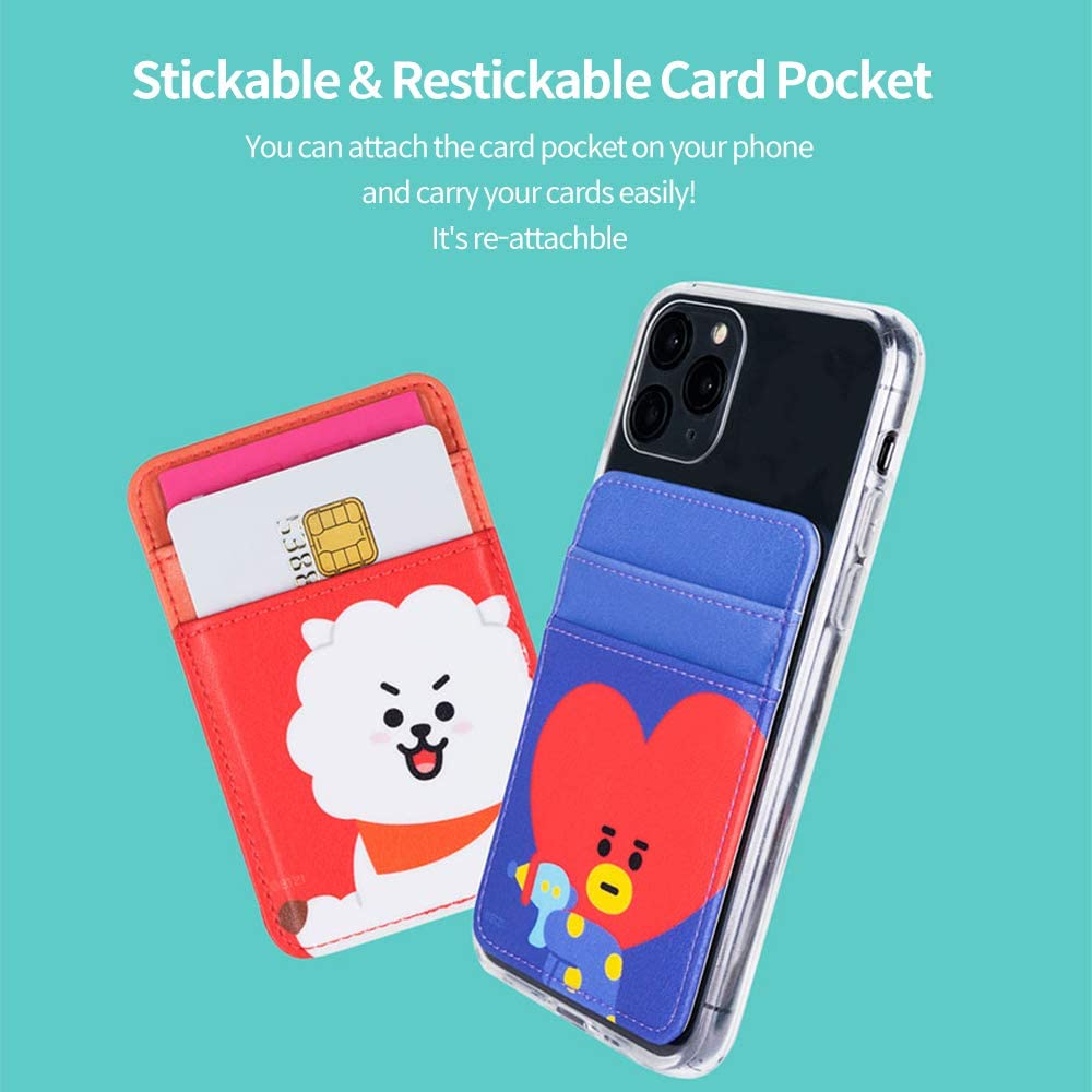 BTS x BT21 Phone Card Pocket Case