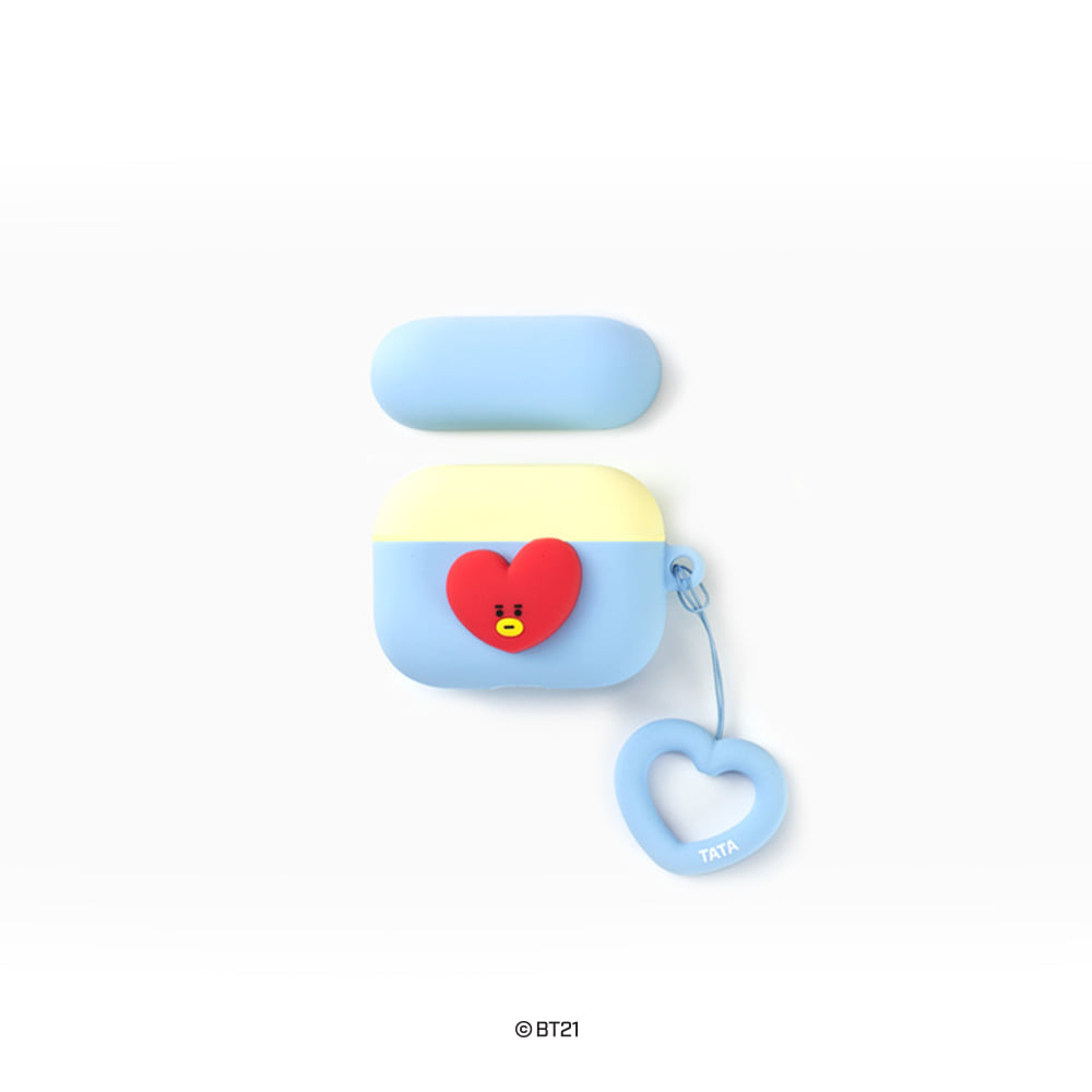 BT21 Airpods Pro Heart Ring Duo Case by BTS Royche