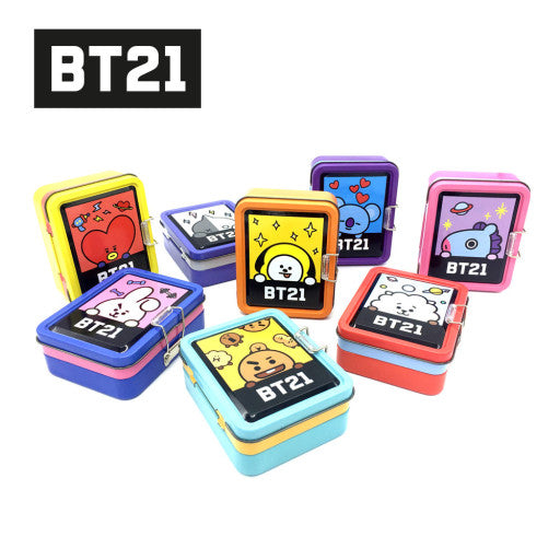 US seller] BTS BT21 Official Tin case 108 pcs Jigsaw Puzzle fast