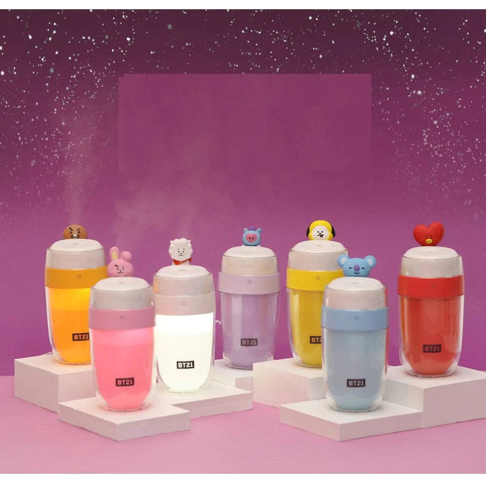 BT21 LED Mood Light Mini Figure Humidifier by BTS