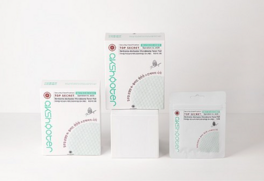 AKSHOOTER Microbiome Acne Treatment Toner Pad 50ea (5 x 10ea)