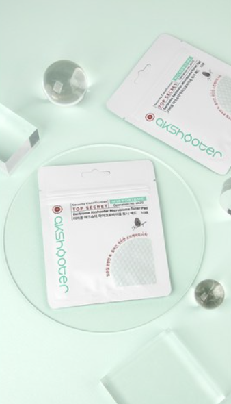 AKSHOOTER Microbiome Acne Treatment Toner Pad 50ea (5 x 10ea)