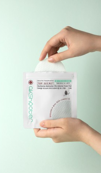 AKSHOOTER Microbiome Acne Treatment Toner Pad 50ea (5 x 10ea)