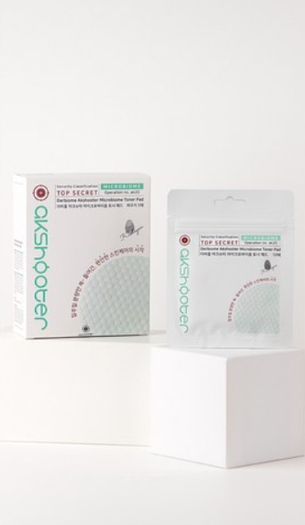 AKSHOOTER Microbiome Acne Treatment Toner Pad 50ea (5 x 10ea)