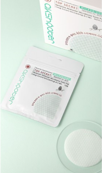 AKSHOOTER Microbiome Acne Treatment Toner Pad 50ea (5 x 10ea)