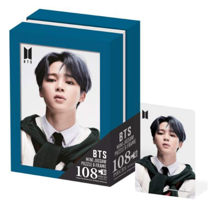 BTS Official Mini Jigsaw Puzzle & Frame (108 pieces)