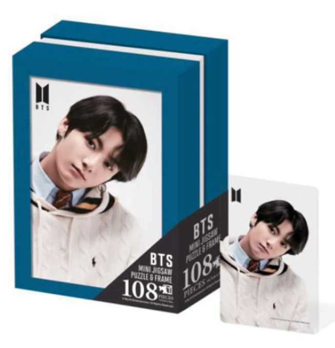 BTS Official Mini Jigsaw Puzzle & Frame (108 pieces)