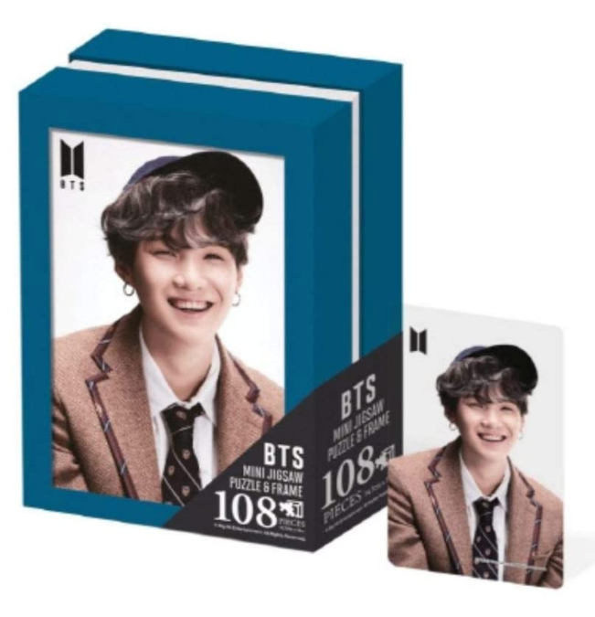 BTS Official Mini Jigsaw Puzzle & Frame (108 pieces)