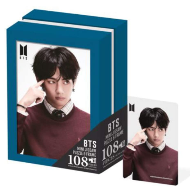 BTS Official Mini Jigsaw Puzzle & Frame (108 pieces)