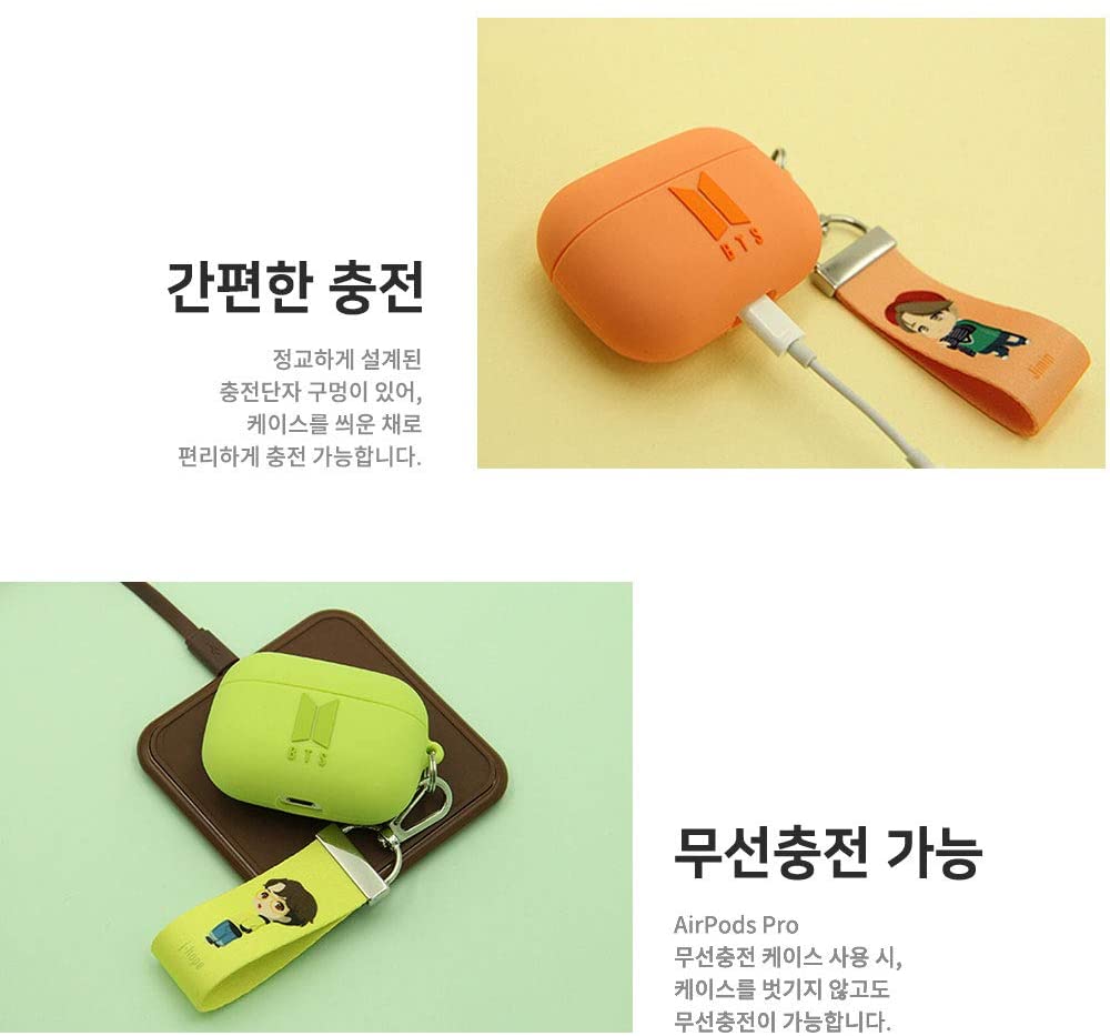 BTS AirPods Pro Silicone Case