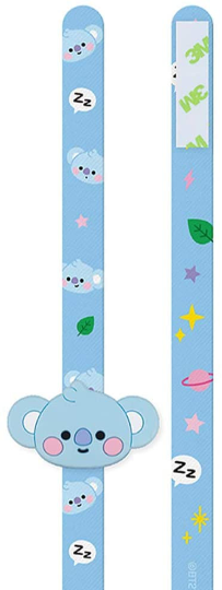 Us seller Official BTS x BT21 Baby Character Figure Strap - Smartphone One-Handed Holder Finger Grip Accessory