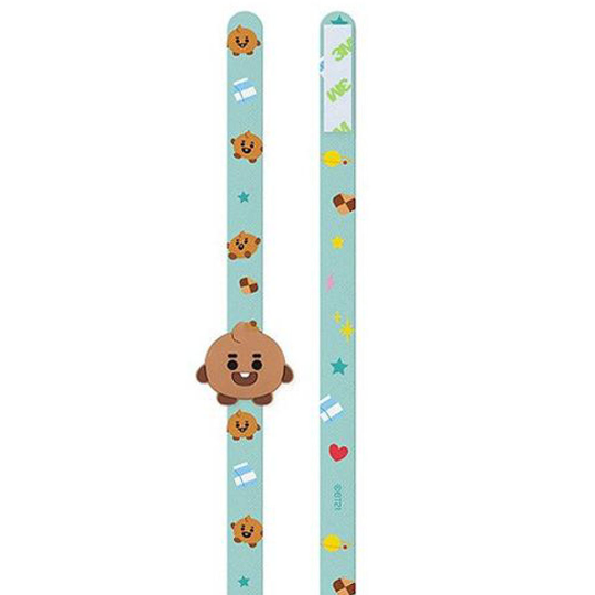 Us seller Official BTS x BT21 Baby Character Figure Strap - Smartphone One-Handed Holder Finger Grip Accessory
