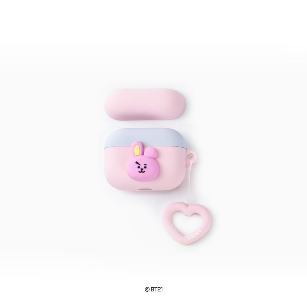 BT21 Airpods Pro Heart Ring Duo Case by BTS Royche