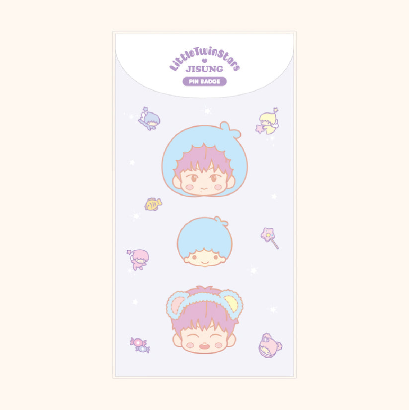 NCT x Sanrio Characters 3 pcs Pin Badge - SMTOWN Official Merch