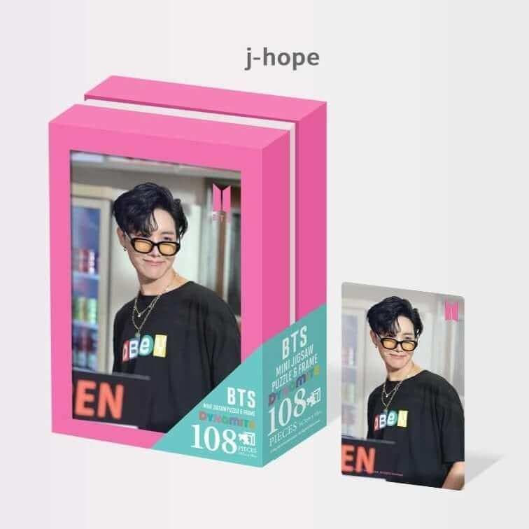 BTS Dynamite Puzzle 108 pieces Jigsaw Frame