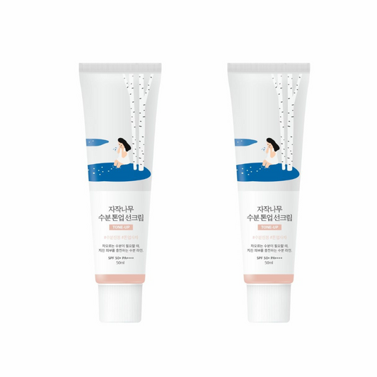 ROUND LAB - 2 X Birch Juice Tone-Up Sunscreen 50ml