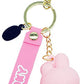 BT21 Minini Figure Keyring Keychain with Name Strap by BTS