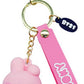 BT21 Minini Figure Keyring Keychain with Name Strap by BTS