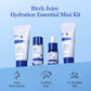 ROUND LAB Birch Juice Moisturizing Mini Kit – 4-Step Korean Skincare Set, 80ml