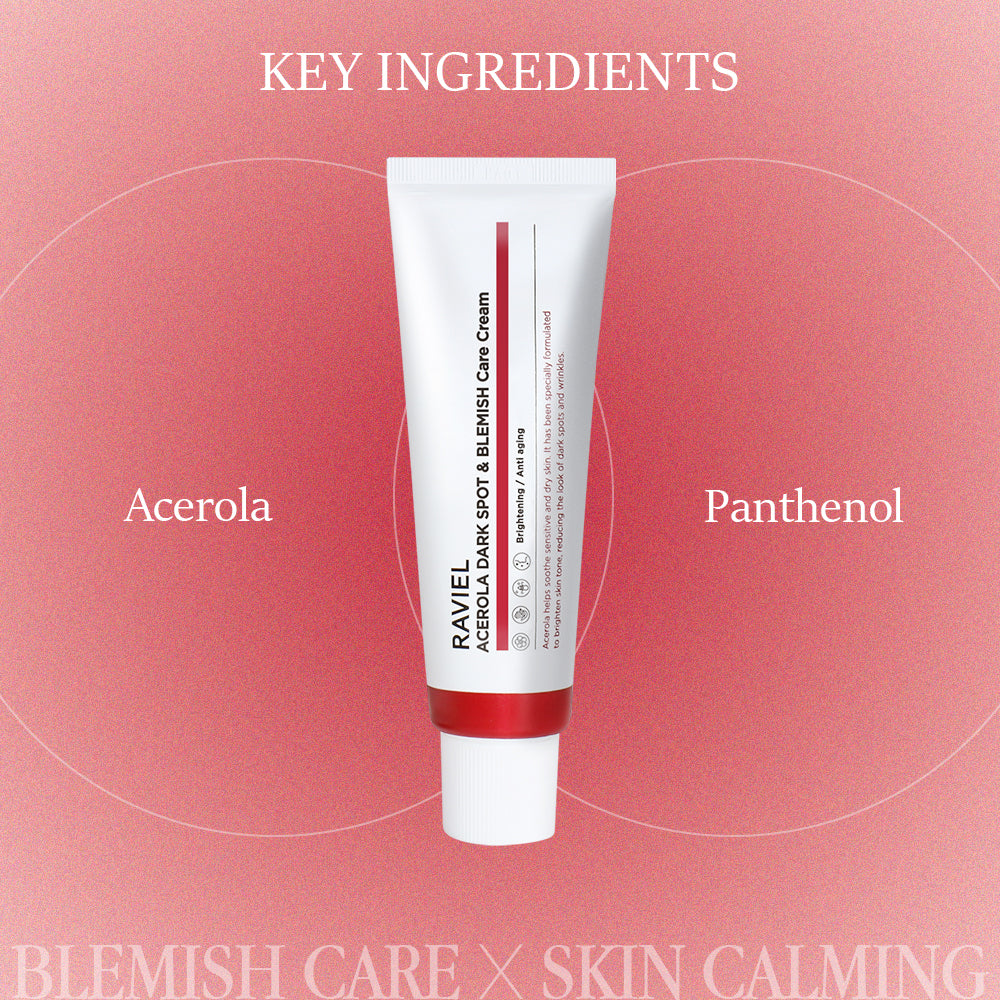 RAVIEL Acerola Dark Spot & Blemish Care Cream 50ml