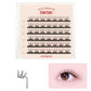 CORINGCO Easycut Self Adhesive False Eyelashes, Natural Look, No Glue Needed, Assorted Set of 9/10/11mm, Reusable Lash Clusters Kbeauty