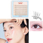 CORINGCO Toktok Hara Eyelashes, No Glue, False Eyelashes, Assorted Set of 9/10/11mm