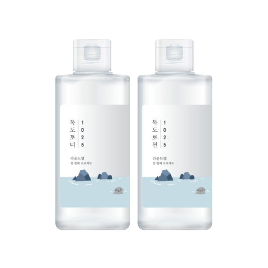 ROUND LAB - 1025 Dokdo Toner + Lotion Set (200ml/each)