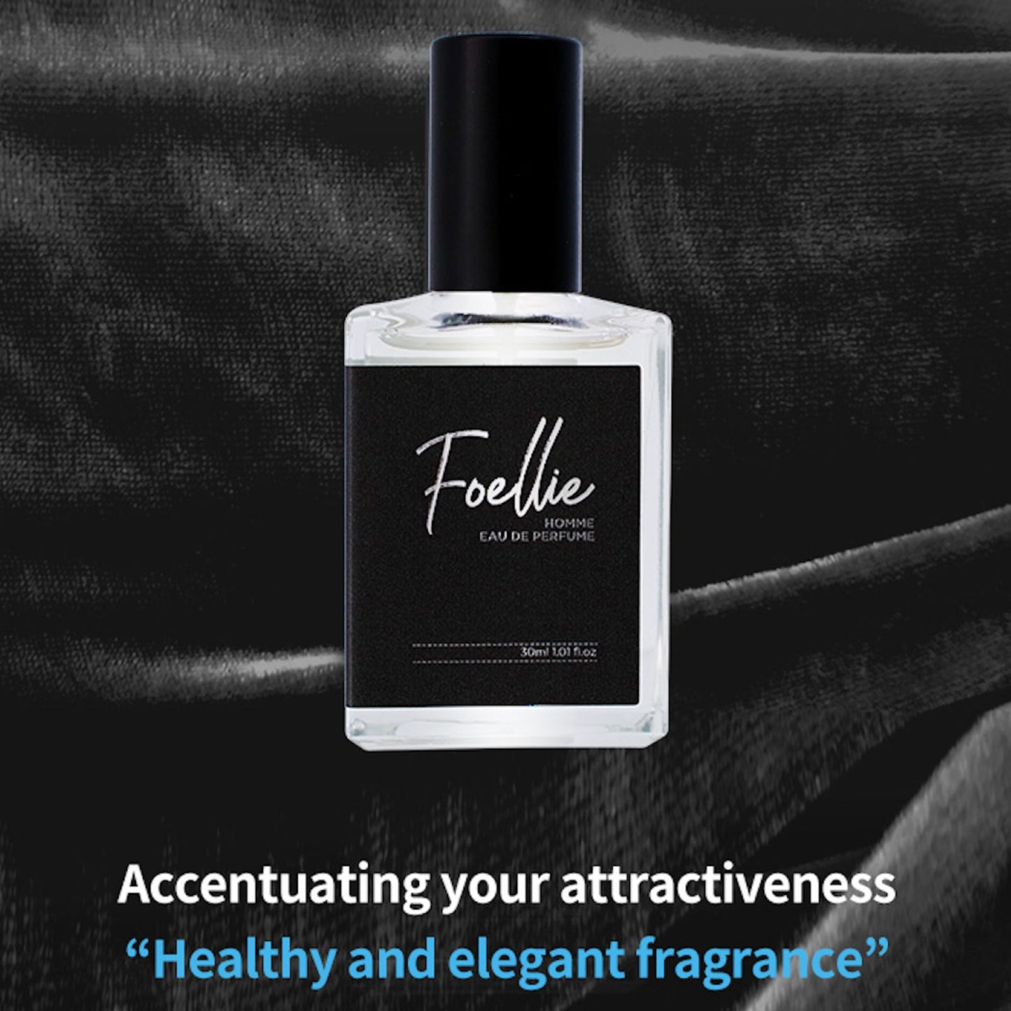 FOELLIE Homme Eau de Perfume, Eau de Parfum for Men 30ml 1.01oz