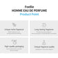 FOELLIE Homme Eau de Perfume, Eau de Parfum for Men 30ml 1.01oz