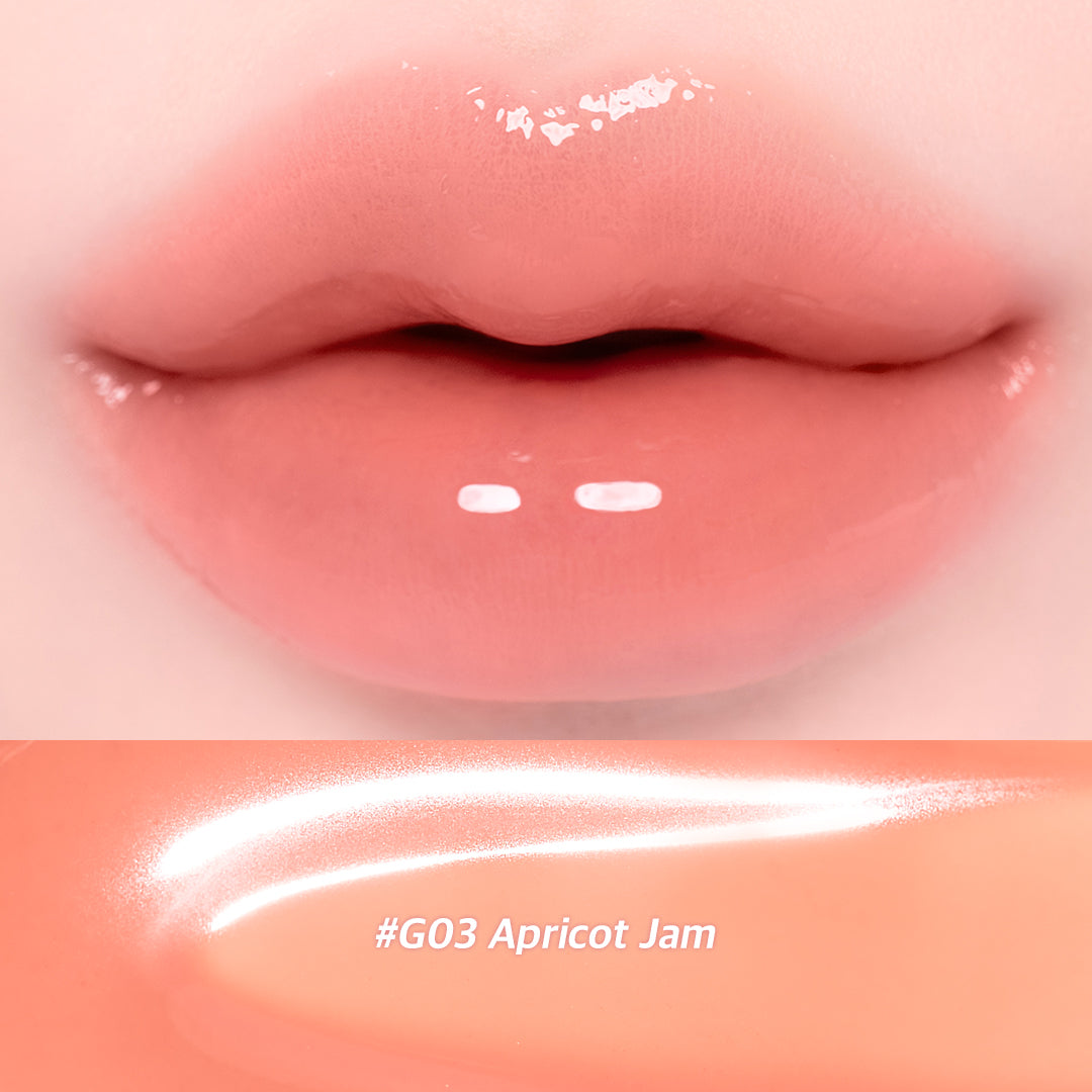 CORINGCO Topping Tip Glow Lip Plumper – Tinted Plumping Lip Gloss with Vitamin E (2.8g, 5 Shades)